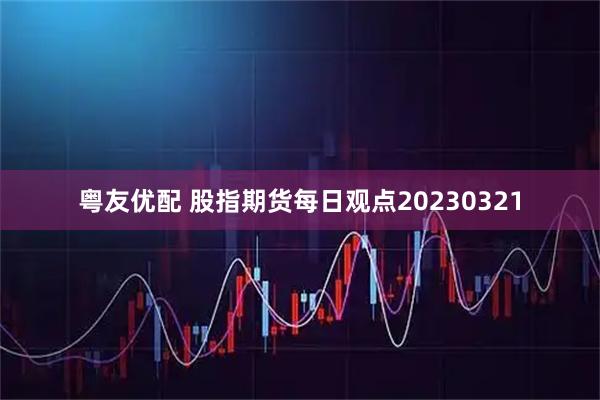 粤友优配 股指期货每日观点20230321